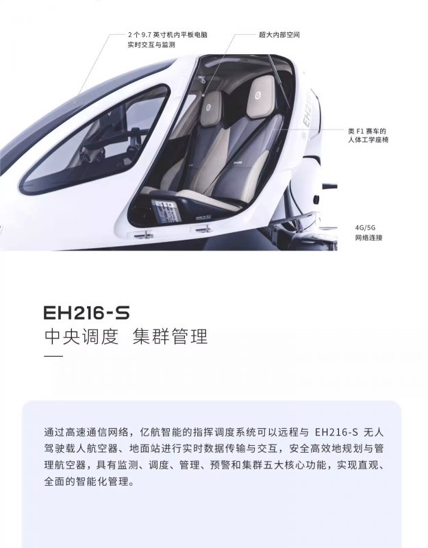 億航智能EH216-S 無人駕駛載人航空器價(jià)格參數(shù)(圖6)