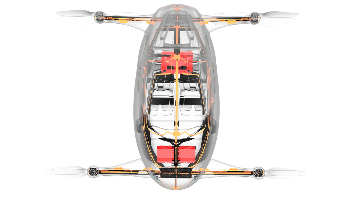 AirCar 電動垂直起降飛行汽車參數(shù)價格量產時間(圖3)