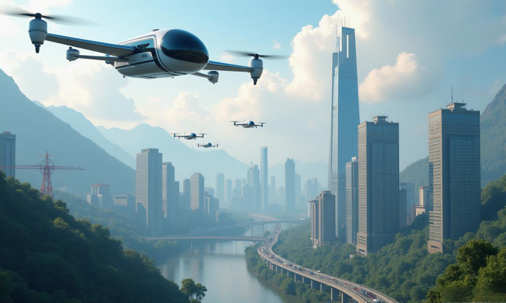 低空經(jīng)濟(jì)萬億市場(chǎng)，空中出租車eVTOL 驅(qū)動(dòng)新質(zhì)生產(chǎn)力(圖2)
