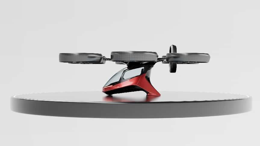 英武智能 S-ONE 四代 涵道式單人eVTOL 全球首發(fā)！(圖11)