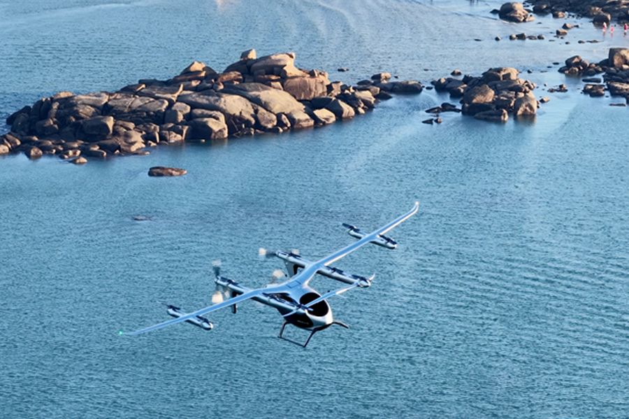 峰飛航空V2000CG凱瑞鷗在平潭完成抗風(fēng)測(cè)試，低空物流新突破