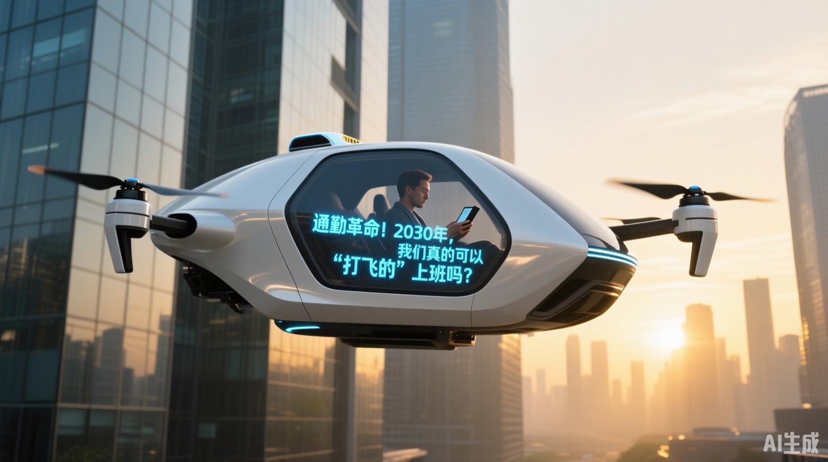 通勤革命！2030年，我們真的可以“打飛的”上班嗎？