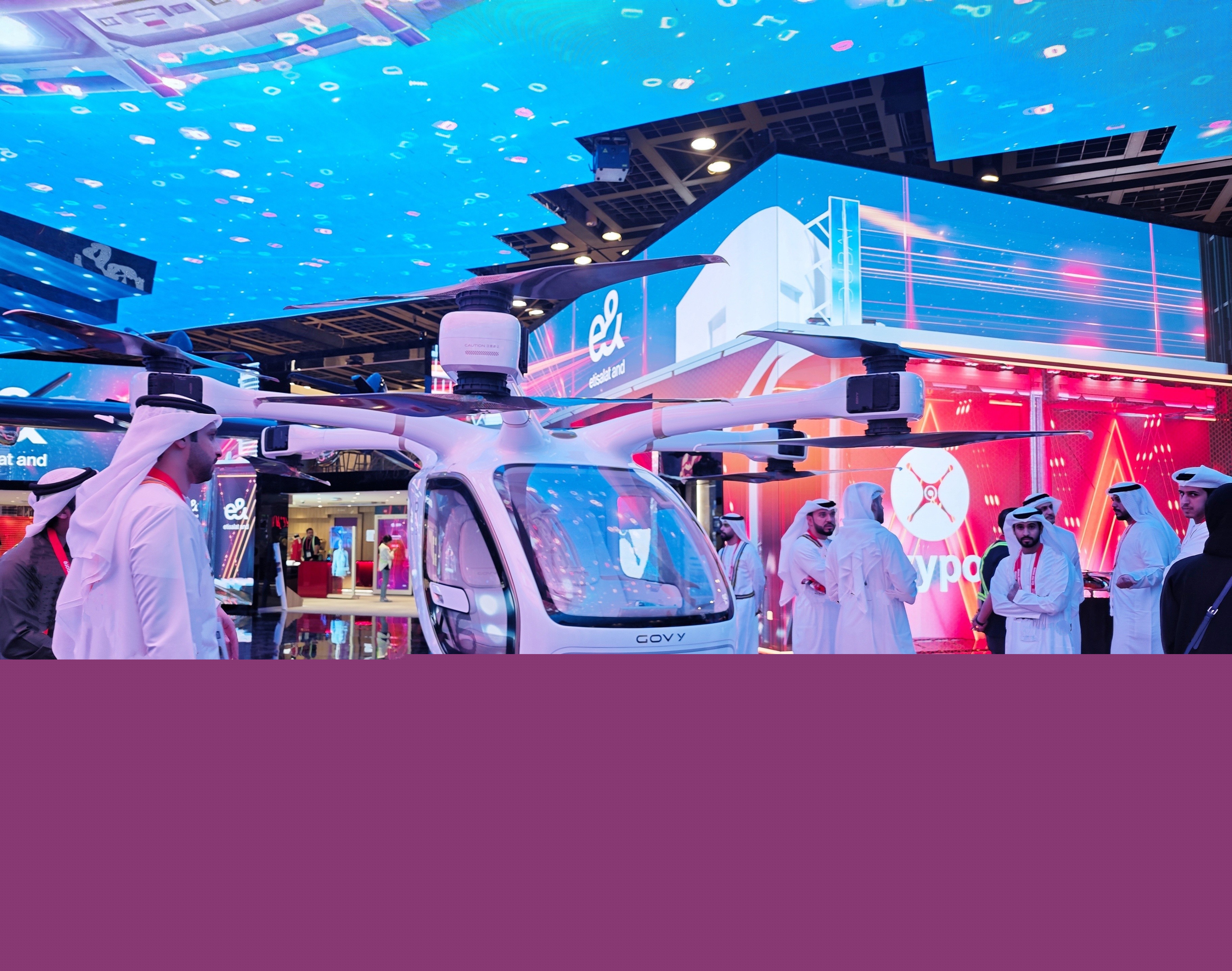 廣汽高域攜雙旗艦飛行汽車亮相GITEX 2025，中國低空新質(zhì)生產(chǎn)力驚艷中東