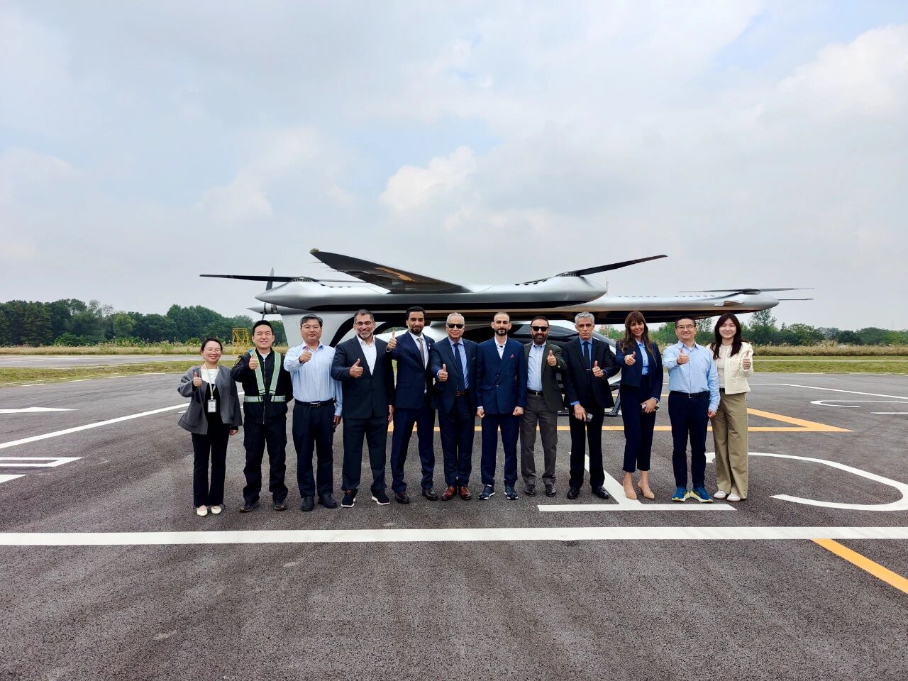 峰飛航空獲阿聯(lián)酋獵鷹航空50架eVTOL訂單，年底開啟交付(圖3)